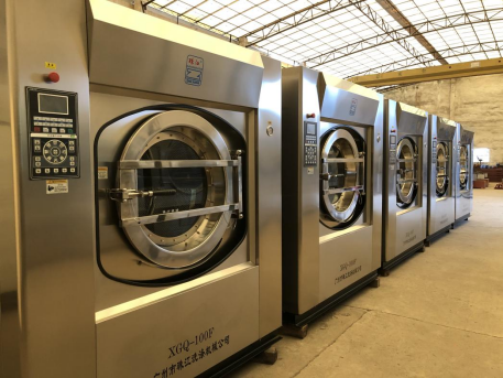 惠州市博羅縣榕城學(xué)校采購全自動洗衣脫水機安裝案例