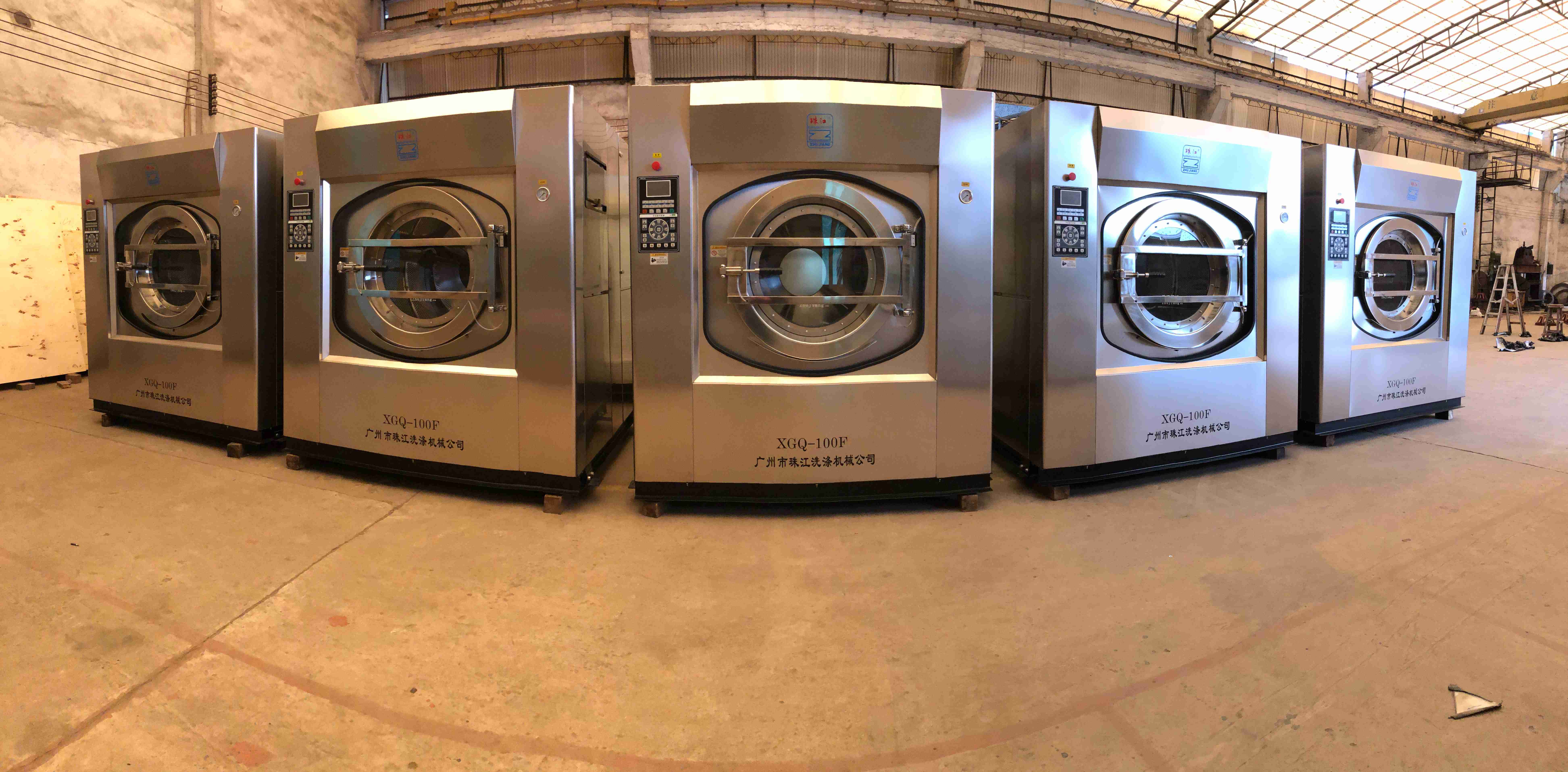 珠江廠家向清遠(yuǎn)電子廠供應(yīng)洗脫一體機(jī)醫(yī)用案例